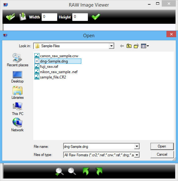 arw file driver